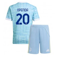 Juventus Lois Openda #20 Vonkajší Detský futbalový dres 2025-26 Krátky Rukáv (+ trenírky)